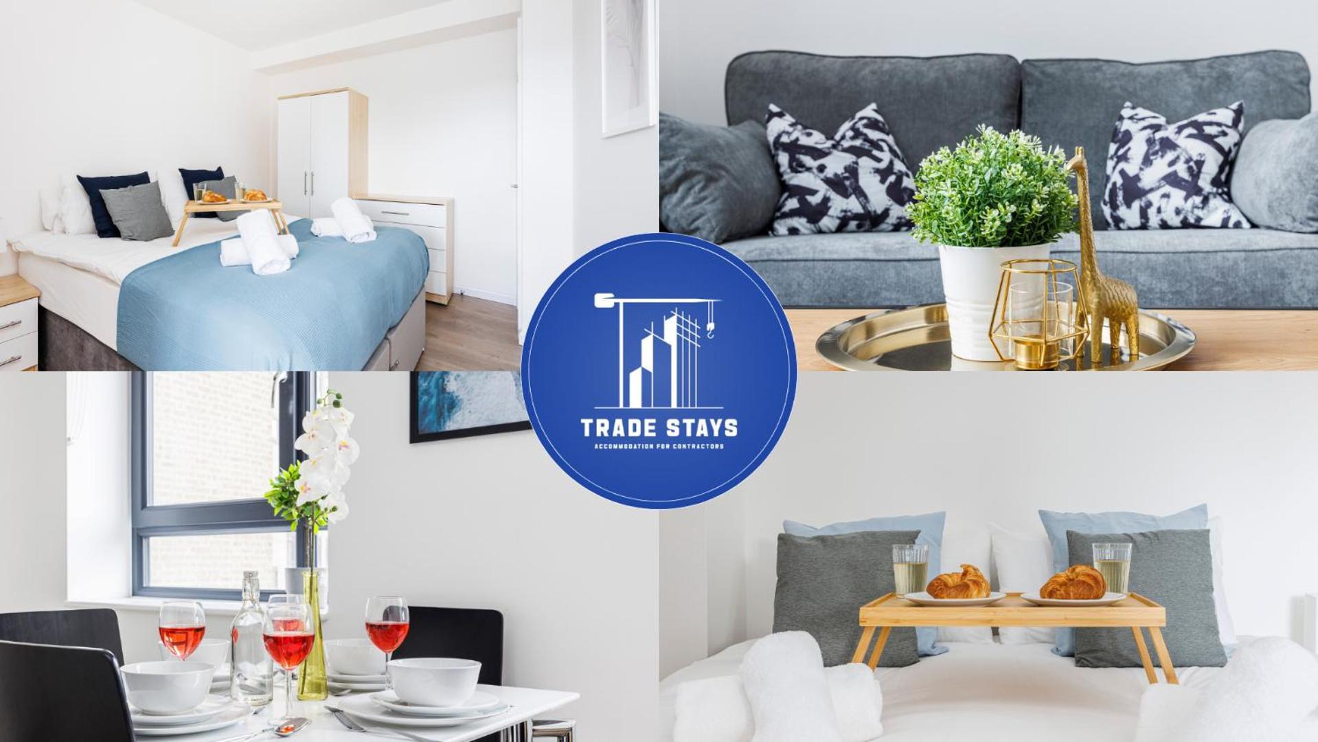 Cresta House - Modern Apartments Лутон Екстер'єр фото